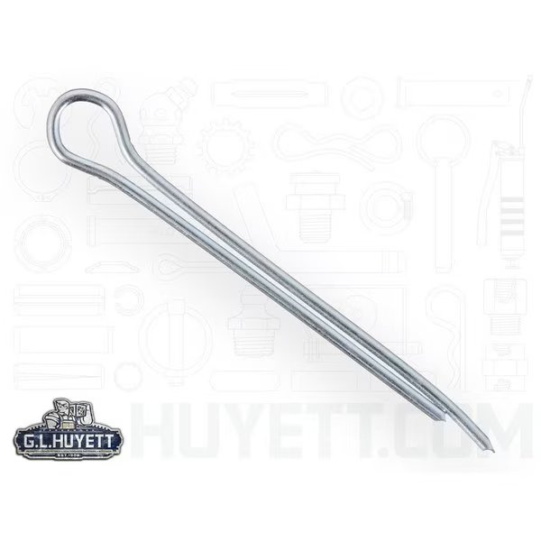 Cotter Pin Hammerlock 1/16 x 1 CS ZC, Heritage Industrial, Mfr#: CPHZ-062-1000